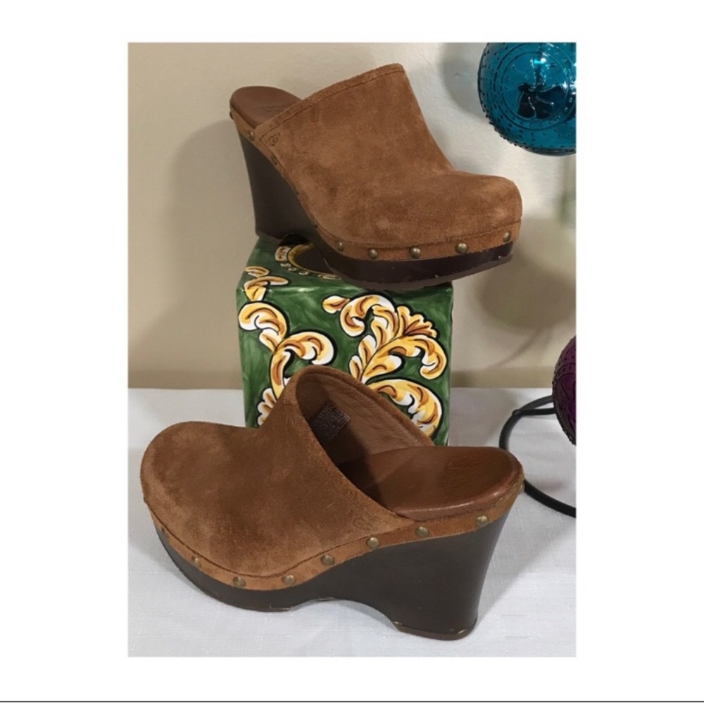 UGG Australia Suede Clogs